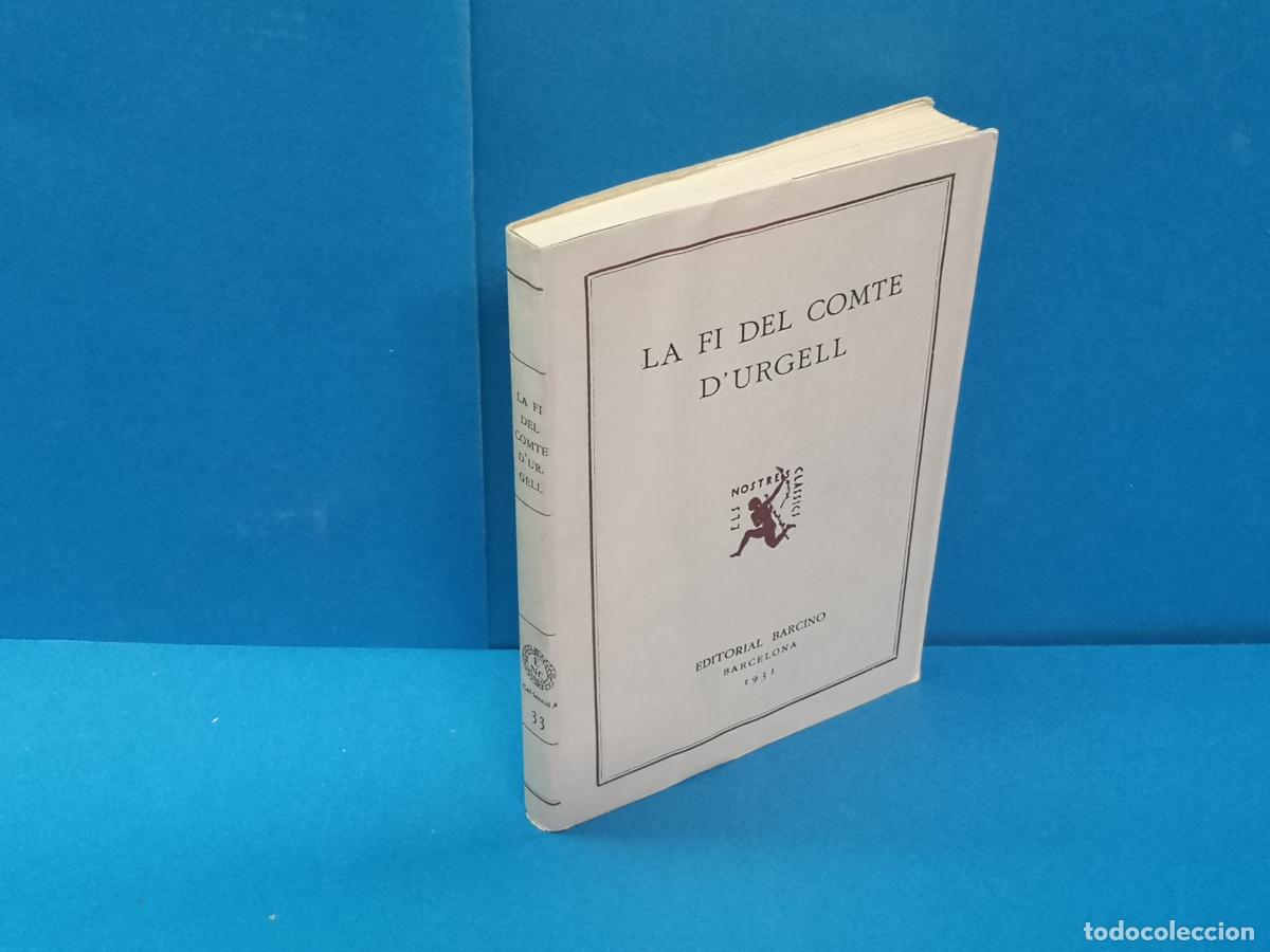 Libros de segunda mano: LA FI DEL COMTE DURGELL.- An&ograve;nim - Foto 1
