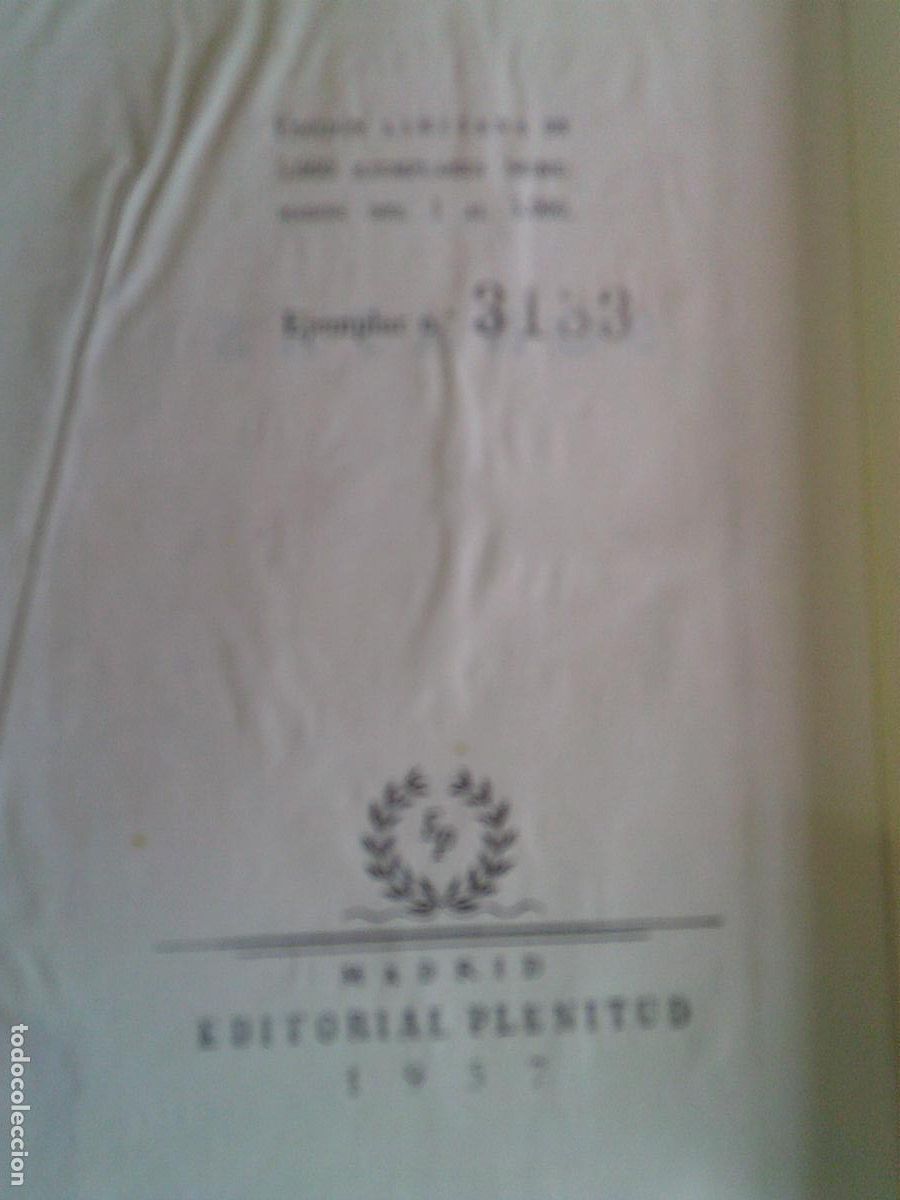 Libros de segunda mano: Sonatas Ram&oacute;n Valle Incl&aacute;n 1957 Edici&oacute;n limitada de 5000 ejemplares - Foto 4