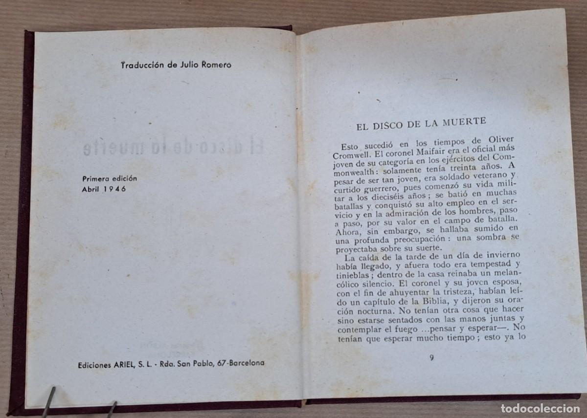 Libros de segunda mano: El disco de la muerte, Marck Twain, 1945 - Foto 3