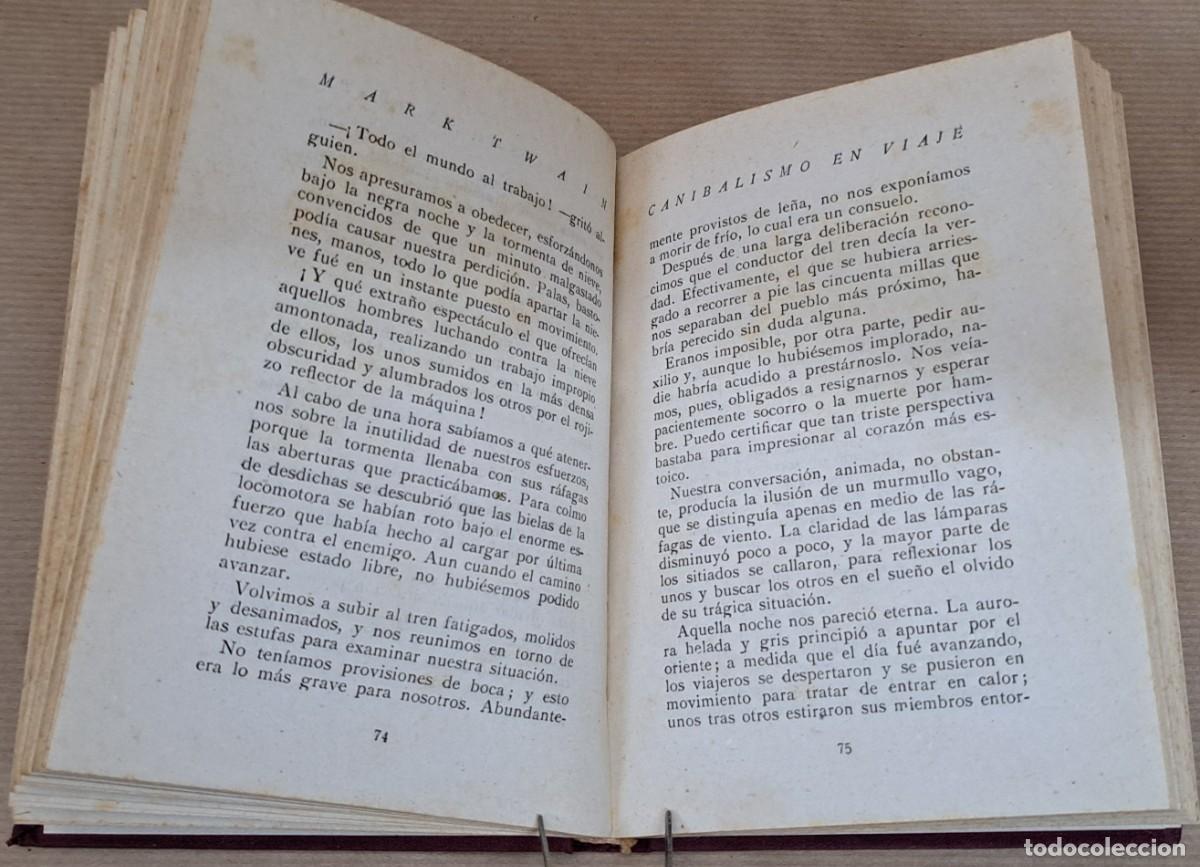 Libros de segunda mano: El disco de la muerte, Marck Twain, 1945 - Foto 5