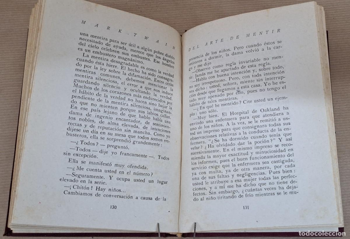 Libros de segunda mano: El disco de la muerte, Marck Twain, 1945 - Foto 6