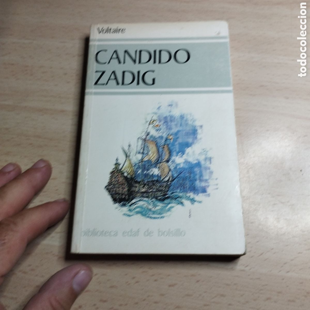 Libros de segunda mano: C&aacute;ndido. Zadig. Voltaire. 1978. EDAF bolsillo N⁰8