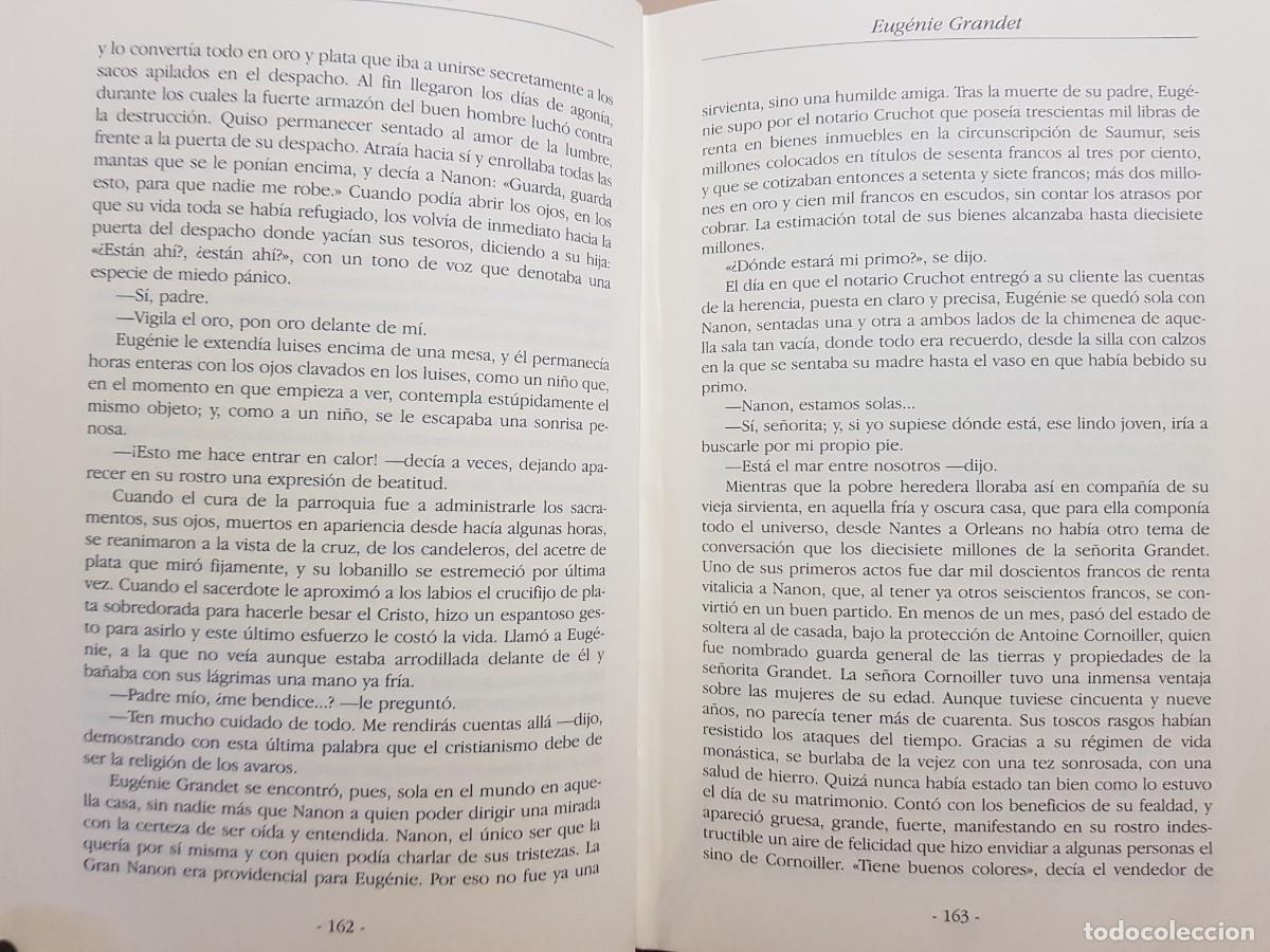 Libros de segunda mano: HONOR&Eacute; DE BALZAC - OBRAS - ED. LUJO - ED.ESPASA - A&Ntilde;O 1997 - Foto 10