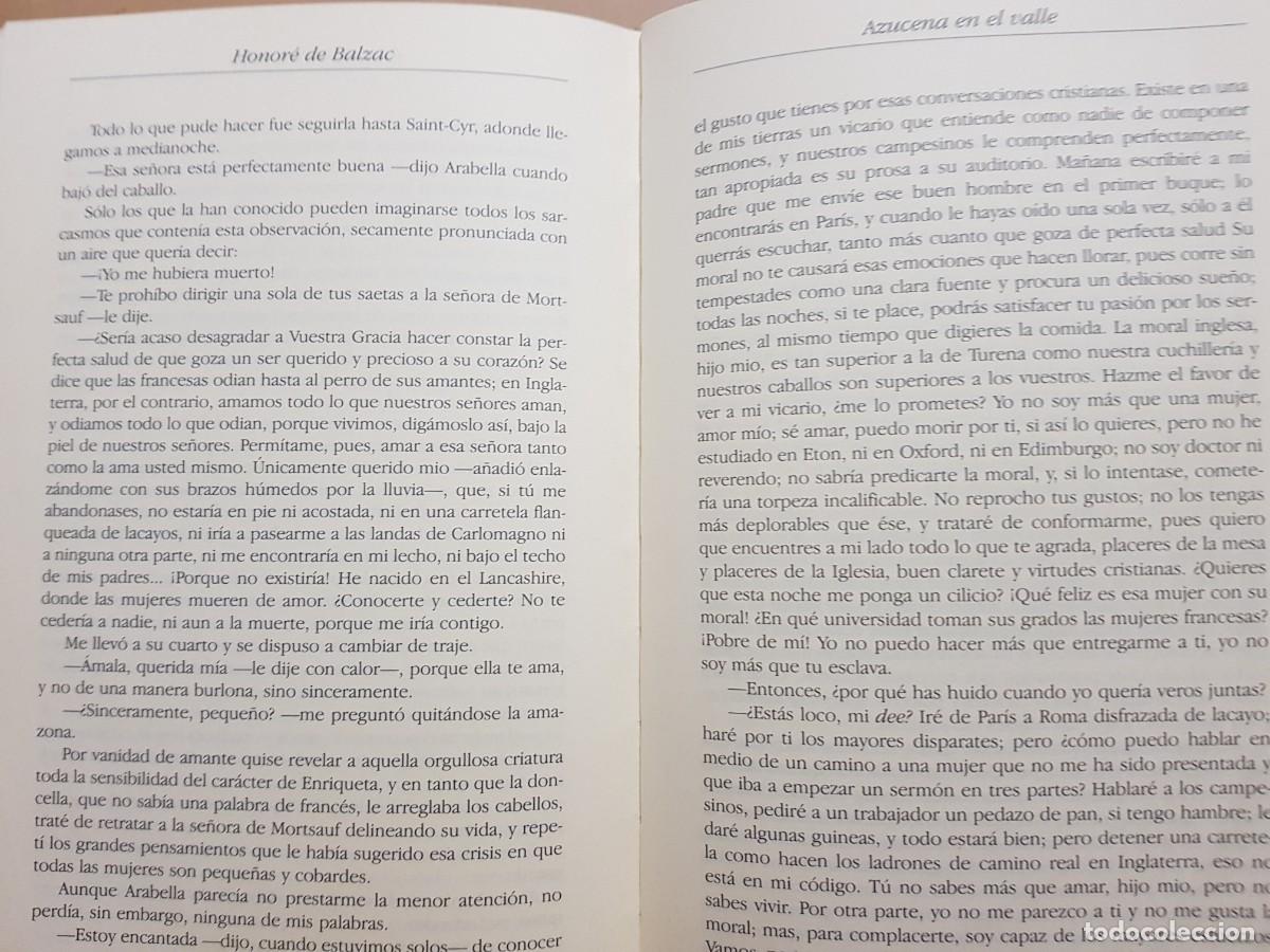 Libros de segunda mano: HONOR&Eacute; DE BALZAC - OBRAS - ED. LUJO - ED.ESPASA - A&Ntilde;O 1997 - Foto 17