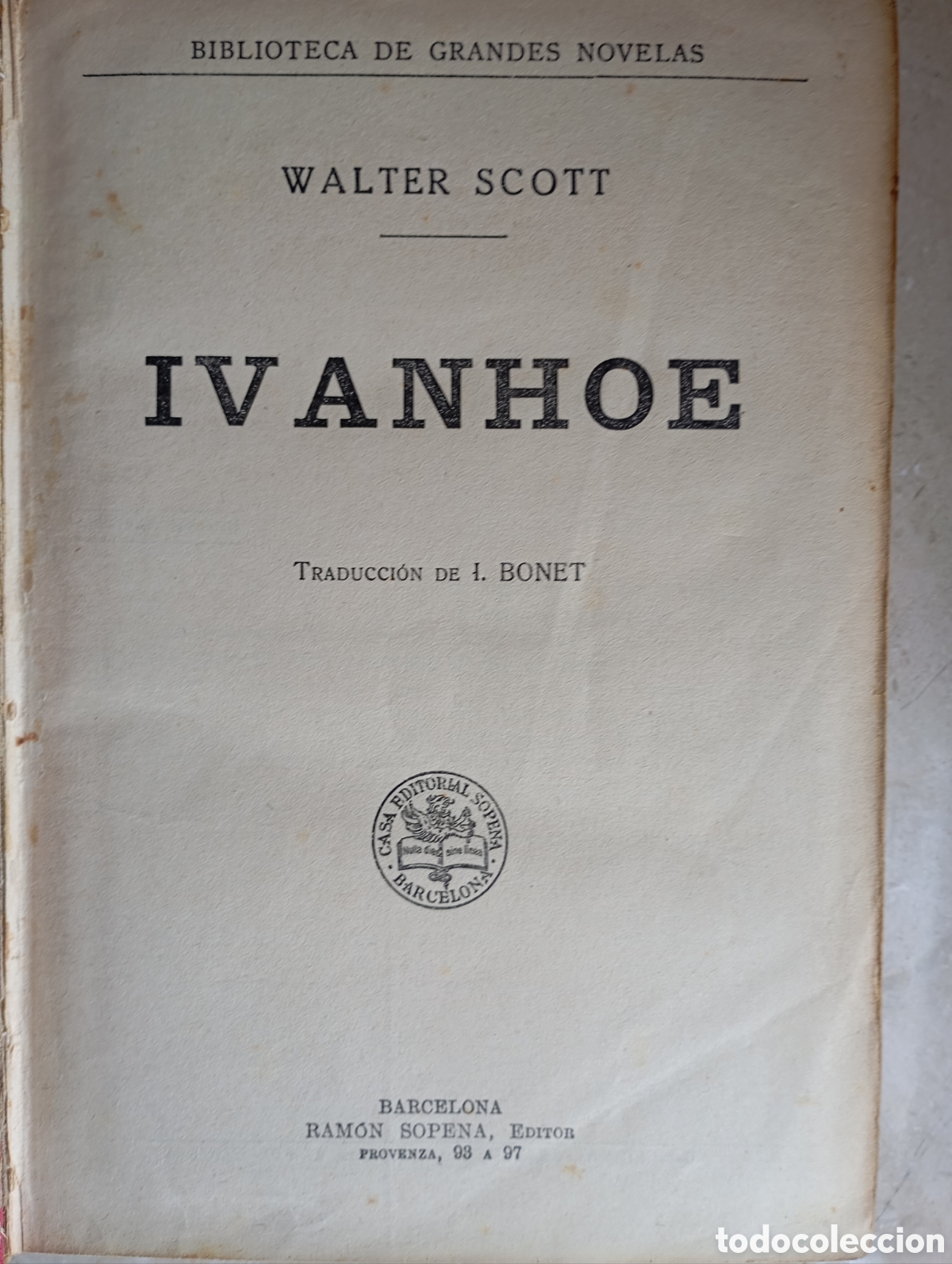 Libros de segunda mano: Walter Scott, Ivanhoe - Foto 2