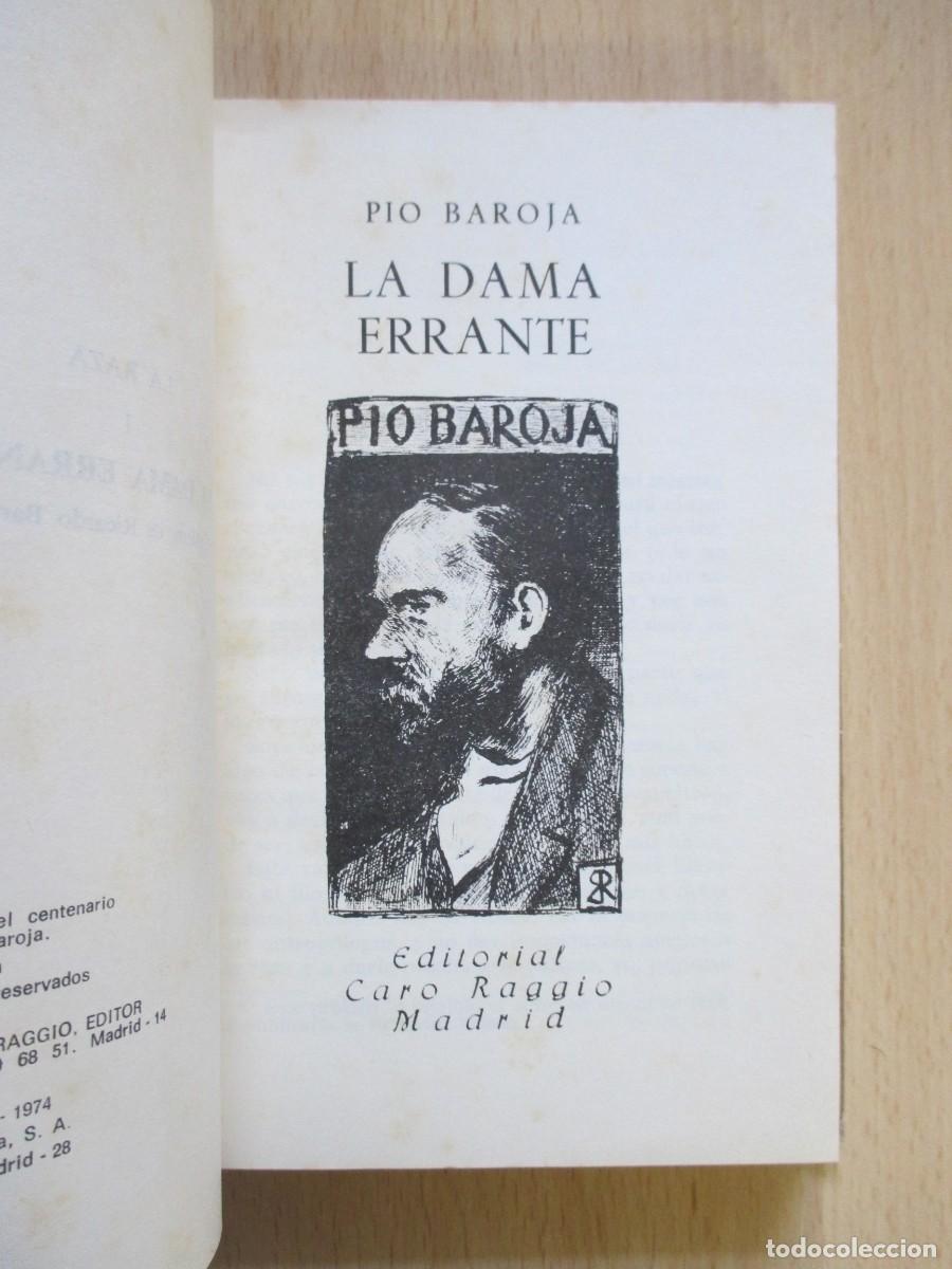 Libros de segunda mano: LOTE de 2 ejemplares de P&iacute;o Baroja (La raza) - Foto 7