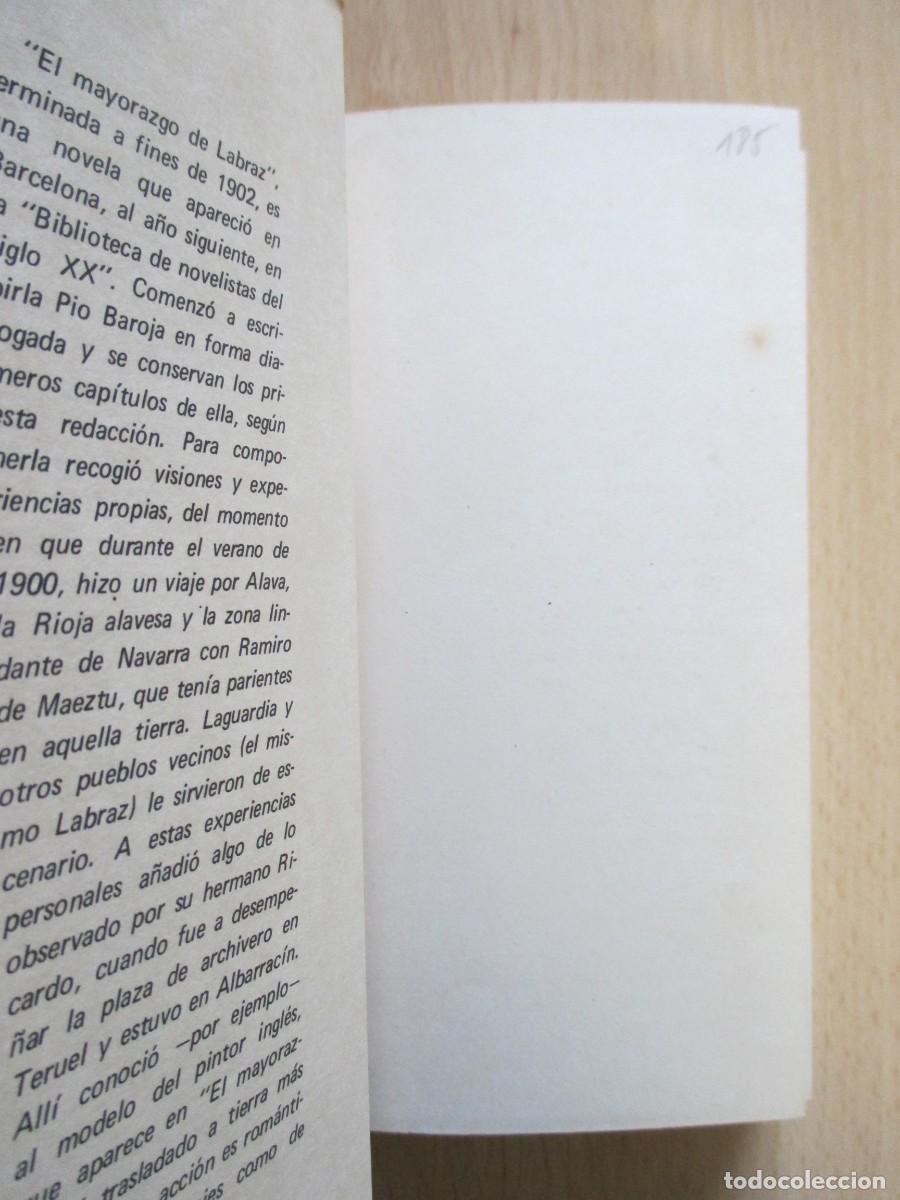 Libros de segunda mano: LOTE de 2 ejemplares de P&iacute;o Baroja (Tierra Vasca) - Foto 10