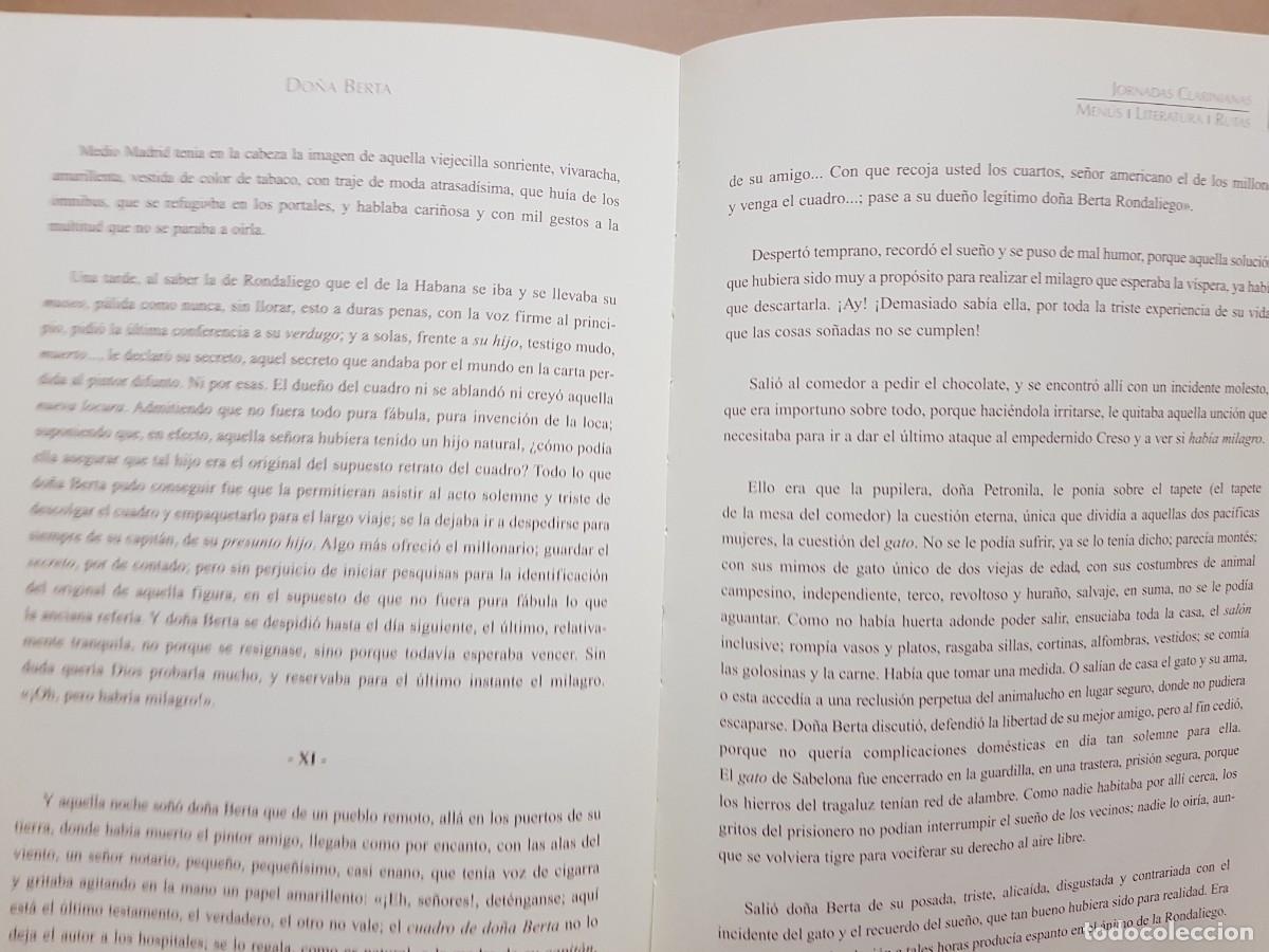 Libros de segunda mano: DO&Ntilde;A BERTA - LEOPOLDO ALAS - CLAR&Iacute;N - Foto 8