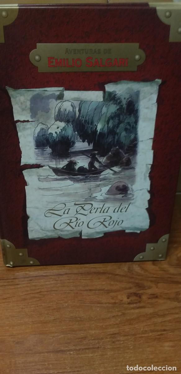 Libros de segunda mano: LA PERLA DEL RIO ROJO - EMILIO SALGARI - ED. RUEDA 2003 - Foto 1