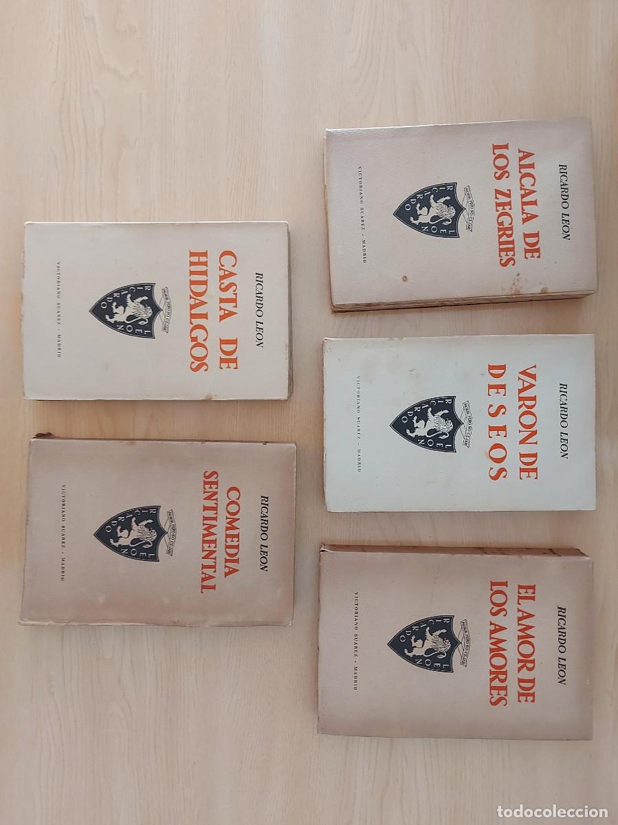 Libros de segunda mano: libros novelas de ricardo leon ( edicion 1939) - Foto 1