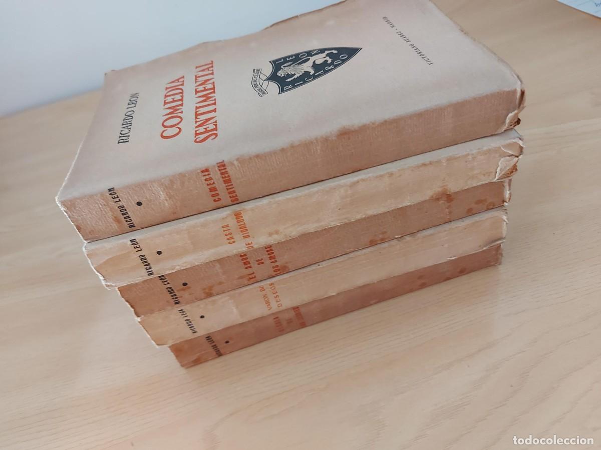 Libros de segunda mano: libros novelas de ricardo leon ( edicion 1939) - Foto 3