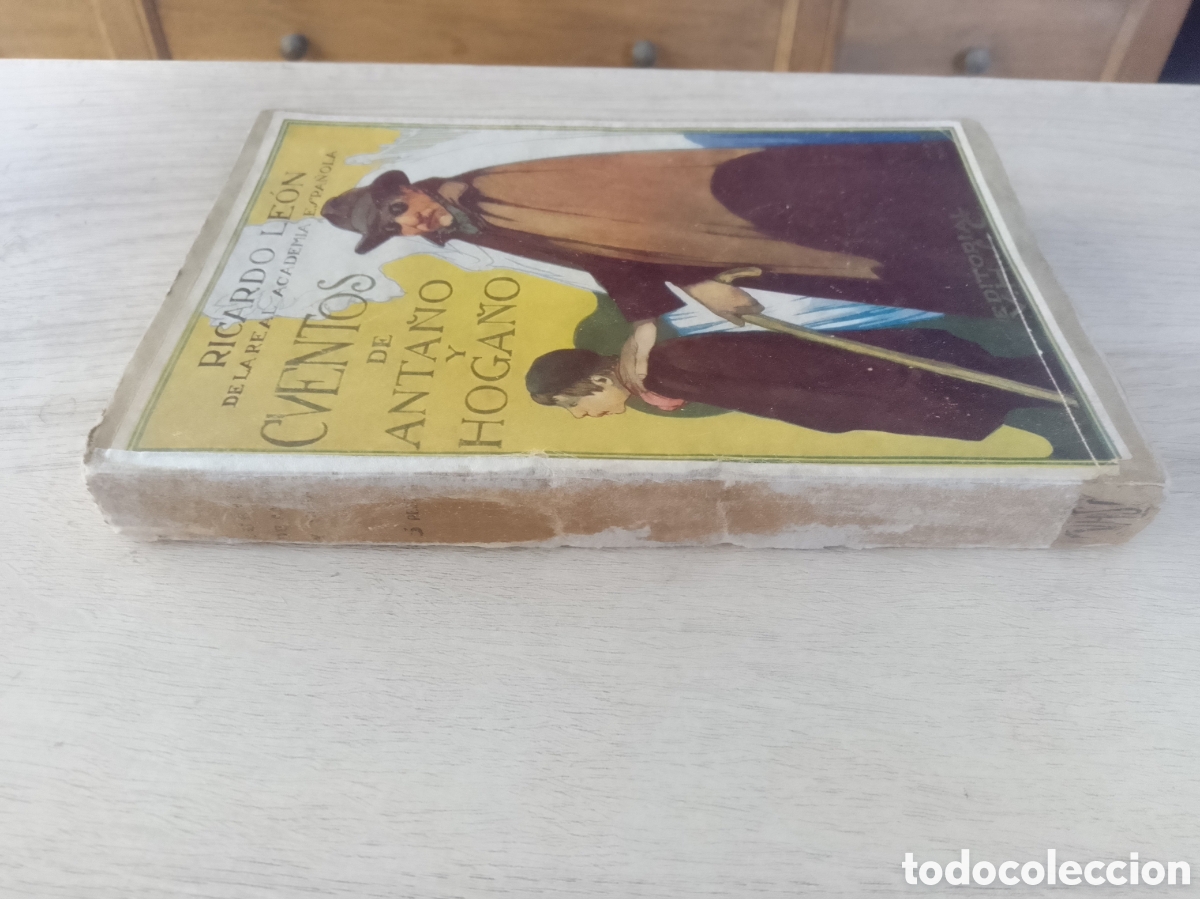 Libros de segunda mano: CUENTOS DE ANTA&Ntilde;O Y HOGA&Ntilde;O DE RICARDO LEON ED CALLEJA - Foto 2