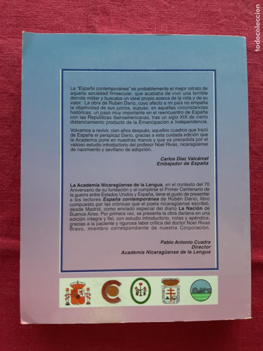 Libros de segunda mano: Espa&ntilde;a Contempor&aacute;nea - Dar&iacute;o, Rub&eacute;n - Foto 2