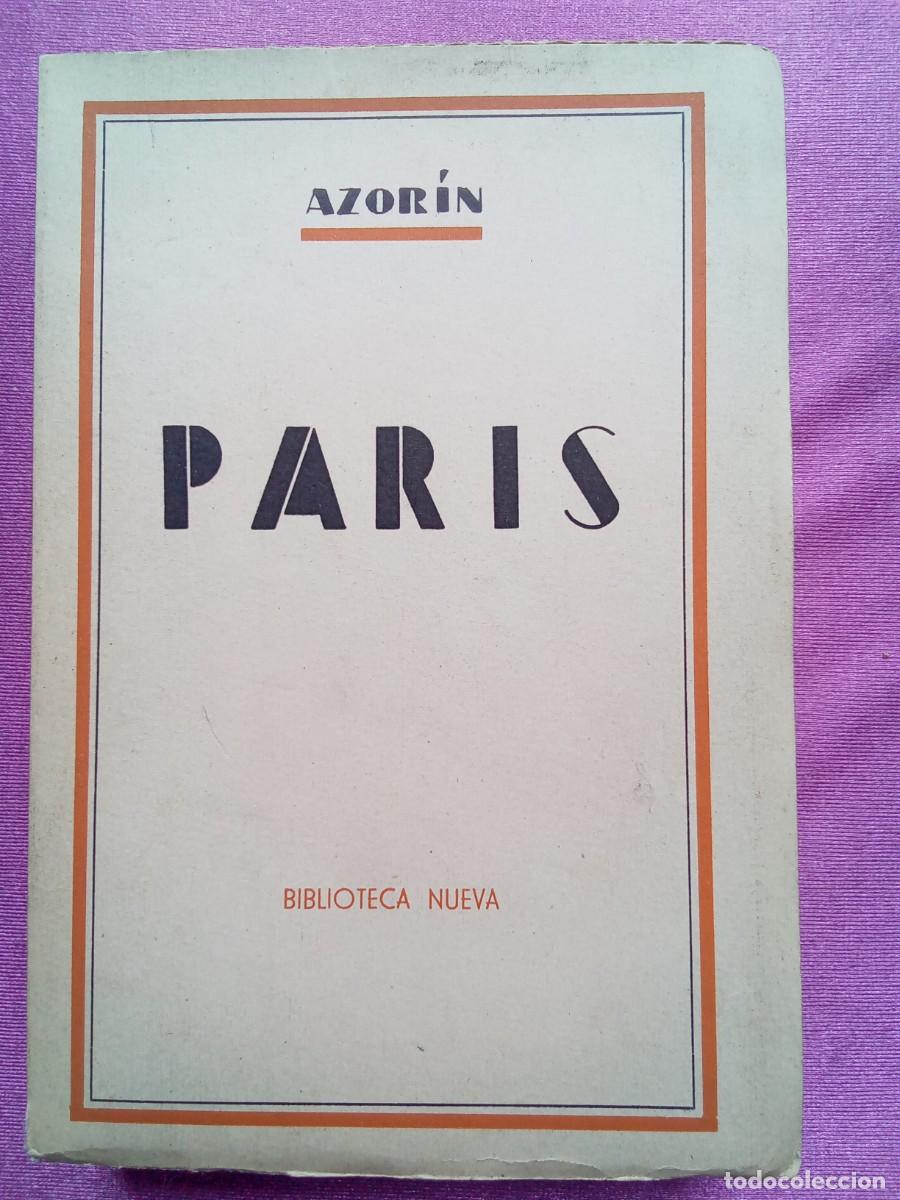 Libros de segunda mano: PARIS .AZORIN.E/1/3/4 - Foto 1
