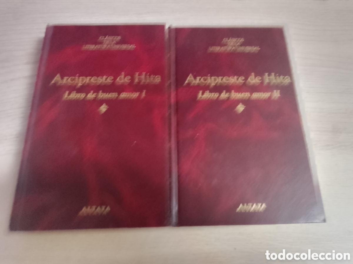 Libros de segunda mano: LIBRO DEL BUEN AMOR ARCIPRESTE DE HITA ALTAYA EN DOS TOMOS - Foto 1