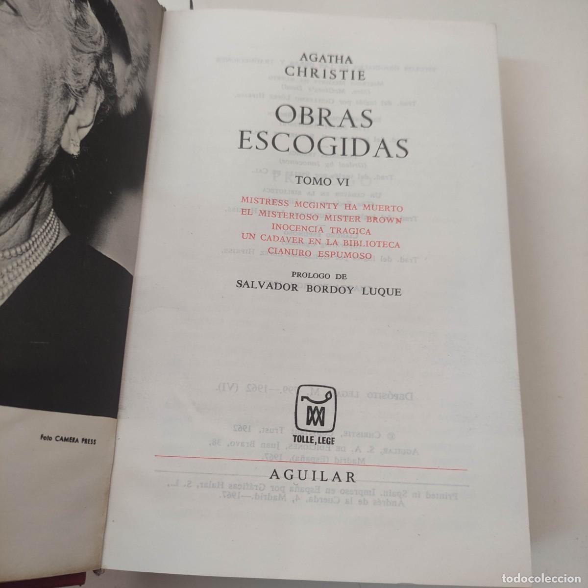 Libros de segunda mano: AGATHA CHRISTIE, OBRAS ESCOGIDAS - Foto 4