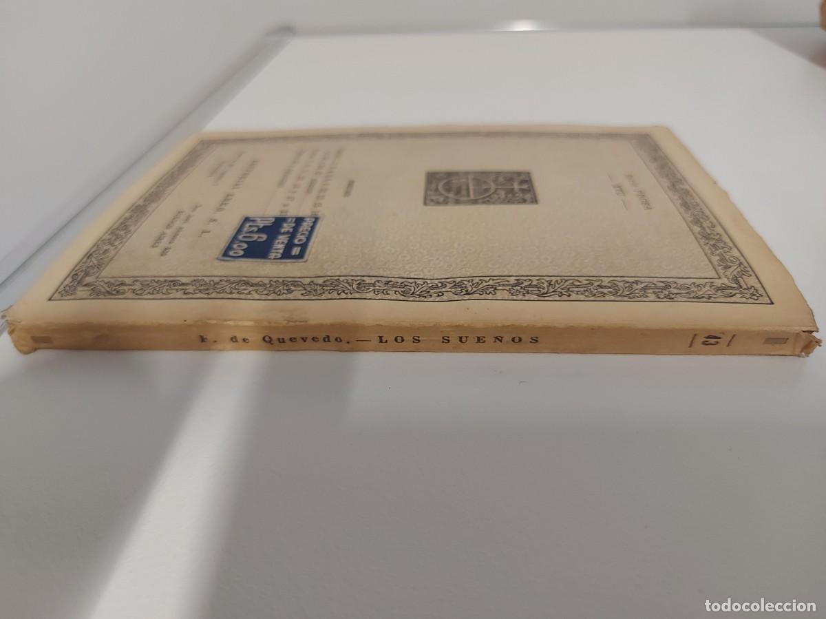 Libros de segunda mano: Francisco de Quevedo. Los Sue&ntilde;os. Cl&aacute;sicos Ebro.1&ordf; Edici&oacute;n 1943 - Foto 8