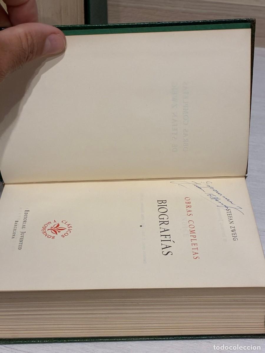 Libros de segunda mano: Stefan Zweig. Obras Completas. Editorial Juventud. - Foto 7