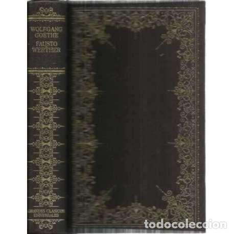 Libros de segunda mano: Fausto Werther - von Goethe, Johann Wolfgang - Foto 1