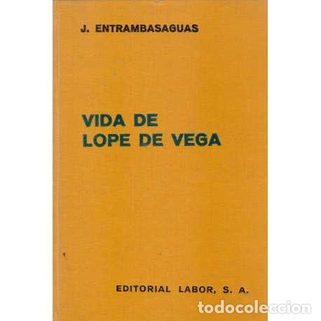 Libros de segunda mano: Vida de Lope de Vega - Joaquin de Entrambasaguas y Pe&ntilde;a - Foto 1
