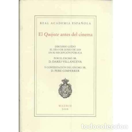 Libros de segunda mano: El Quijote antes del cinema - VV.AA