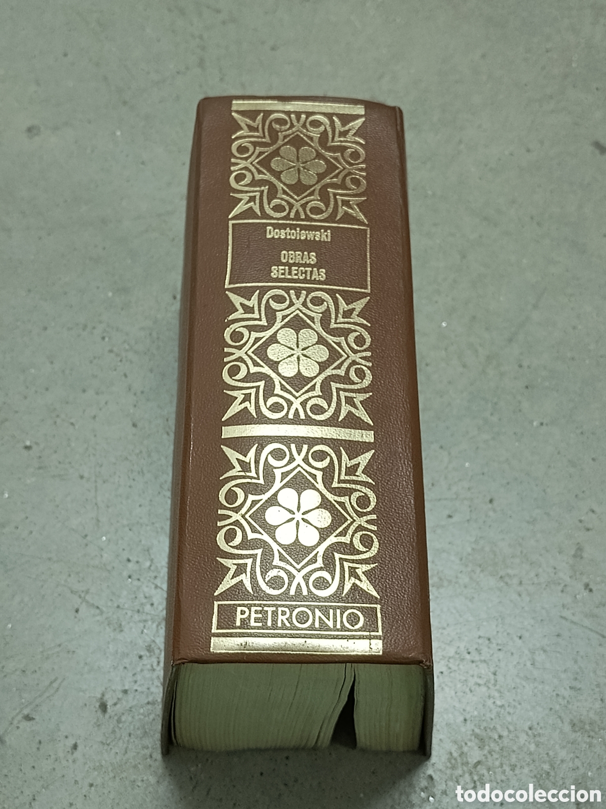 Libros de segunda mano: FIODOR M. DOSTOIEWSKI - OBRAS SELECTAS - ED. PETRONIO 1974 - Foto 2