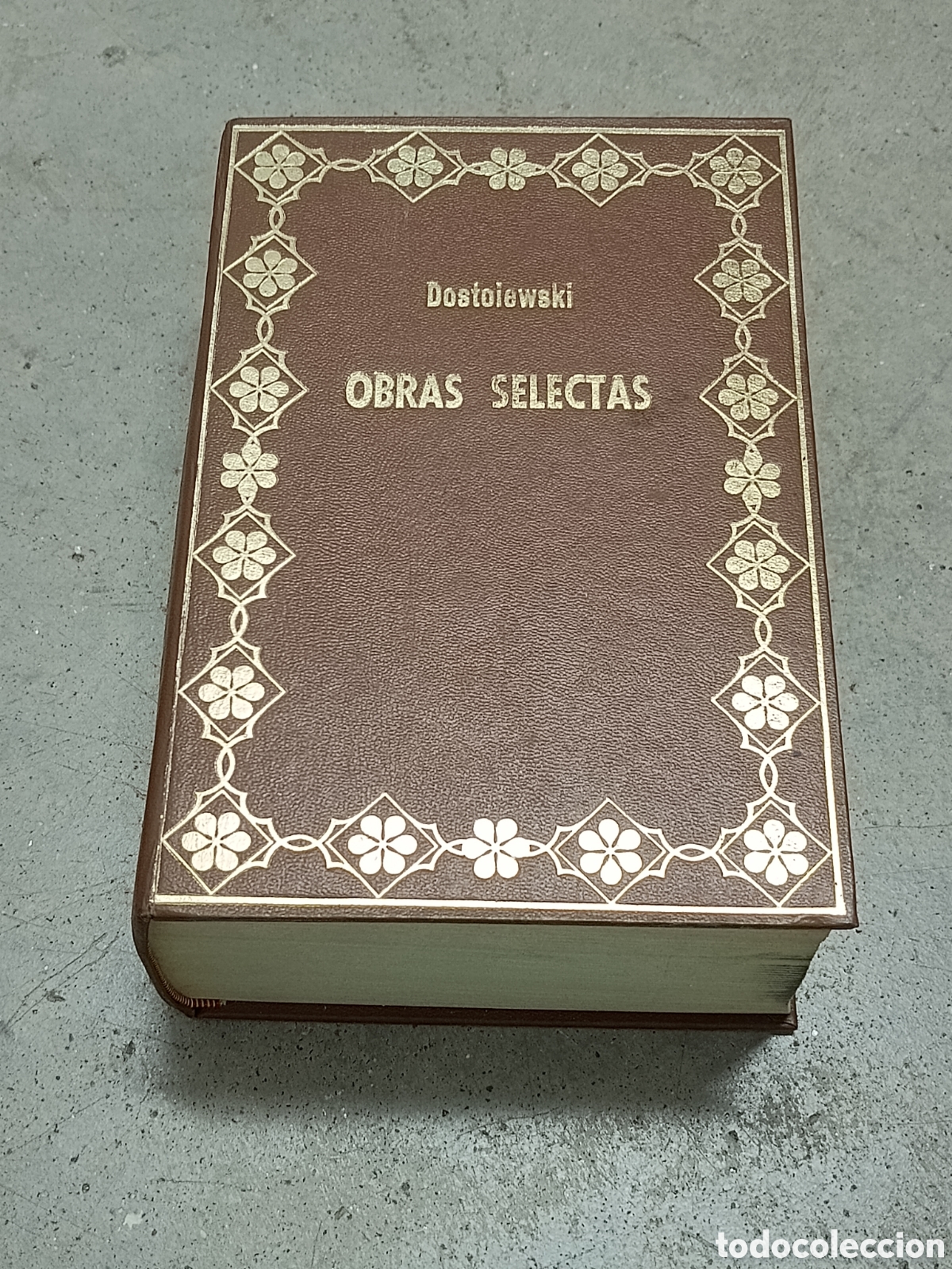 Libros de segunda mano: FIODOR M. DOSTOIEWSKI - OBRAS SELECTAS - ED. PETRONIO 1974 - Foto 1