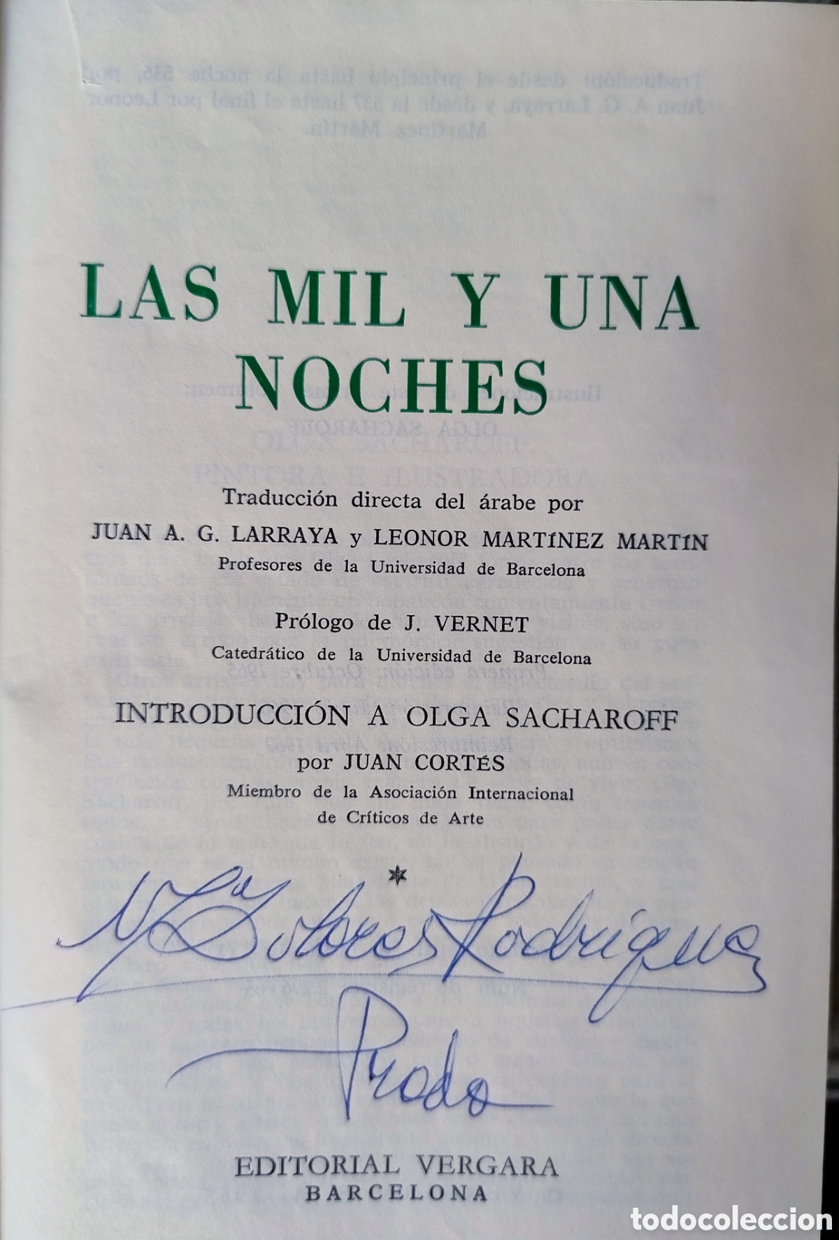 Libros de segunda mano: LAS MIL Y UNA NOCHES. 1968 - Foto 2