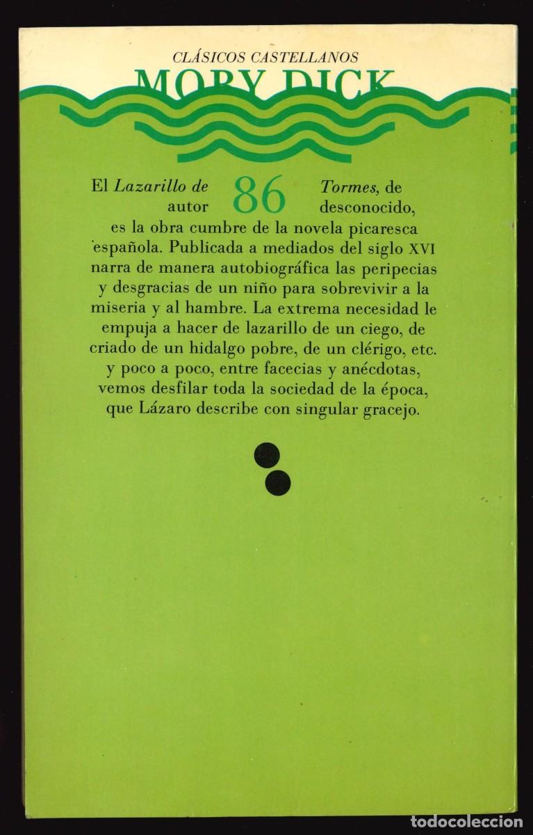 Libros de segunda mano: MOBY DICK - GRANICA / N&Uacute;MERO 86 (EL LAZARILLO DE TORMES) - Foto 2