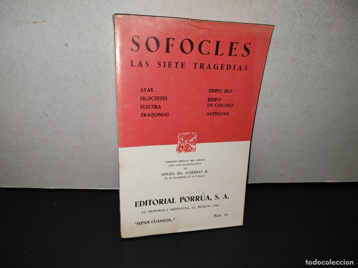Libros de segunda mano: 157- S&Oacute;FOCLES. LAS SIETE TRAGEDIAS - EDITORIAL PORR&Uacute;A, 1980 - Foto 1