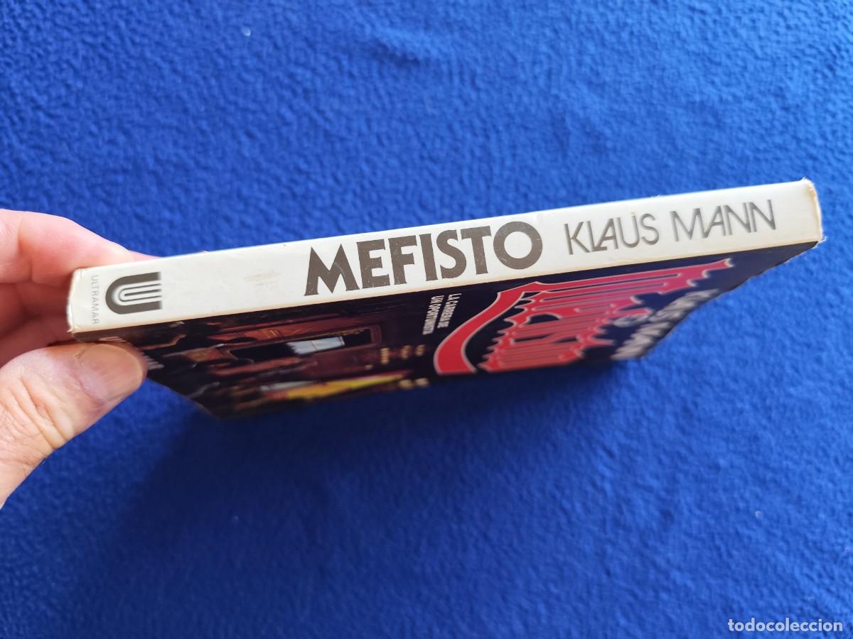 Libros de segunda mano: MEFISTO Klaus Mann Ultramar Editores 1982 - Foto 2