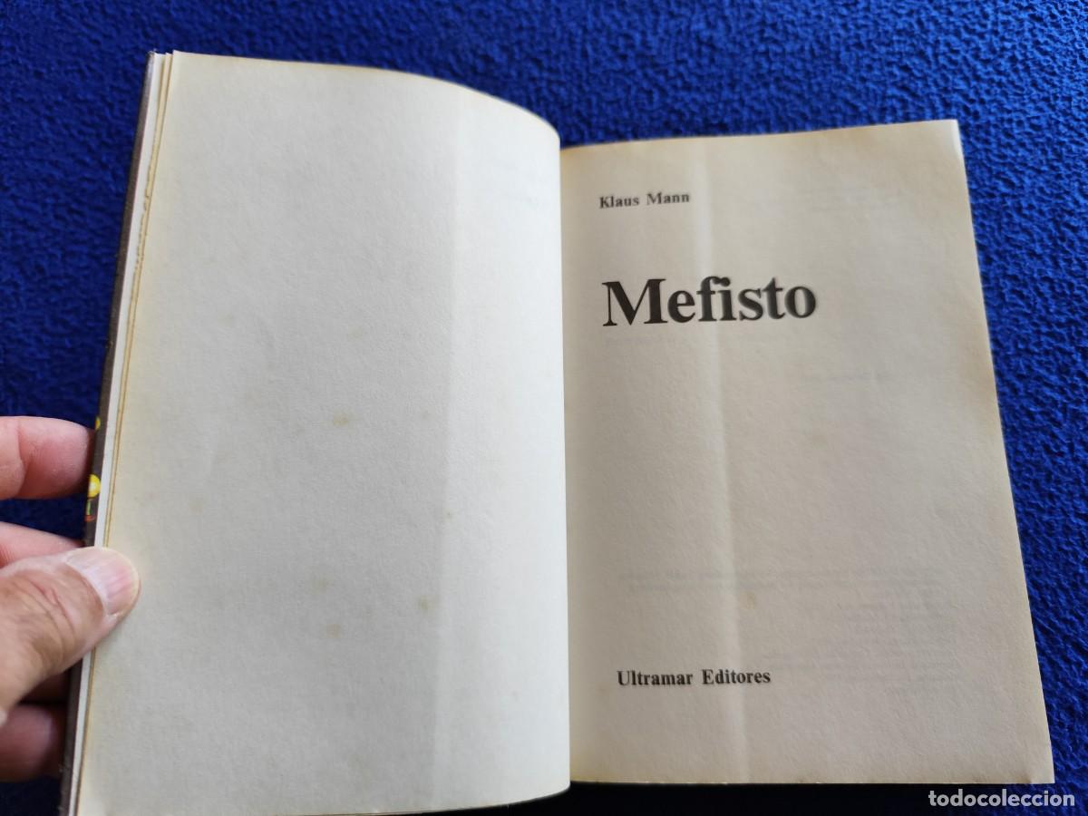 Libros de segunda mano: MEFISTO Klaus Mann Ultramar Editores 1982 - Foto 7