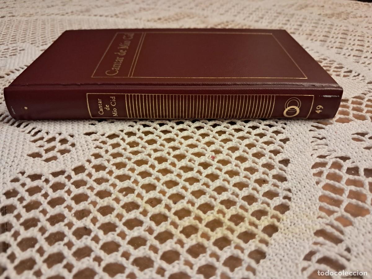 Libros de segunda mano: Cantar de M&iacute;o Cid Historia universal de la literatura - Foto 3