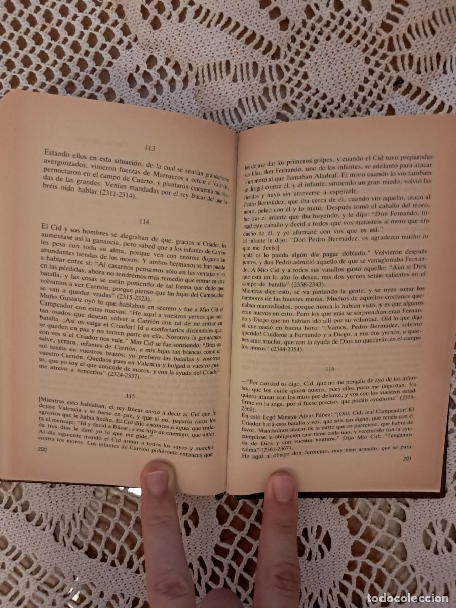 Libros de segunda mano: Cantar de M&iacute;o Cid Historia universal de la literatura - Foto 5