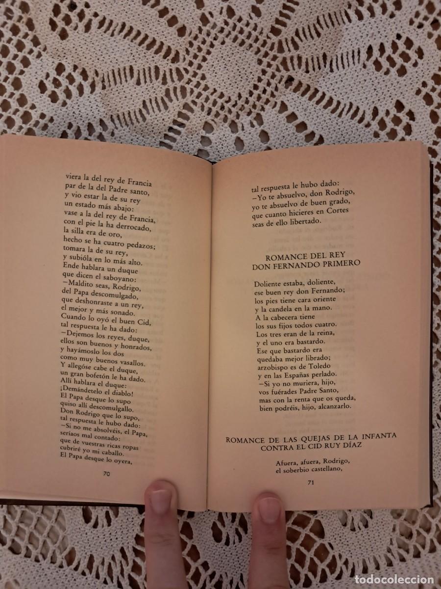 Libros de segunda mano: Romancero Historia universal de la literatura - Foto 4