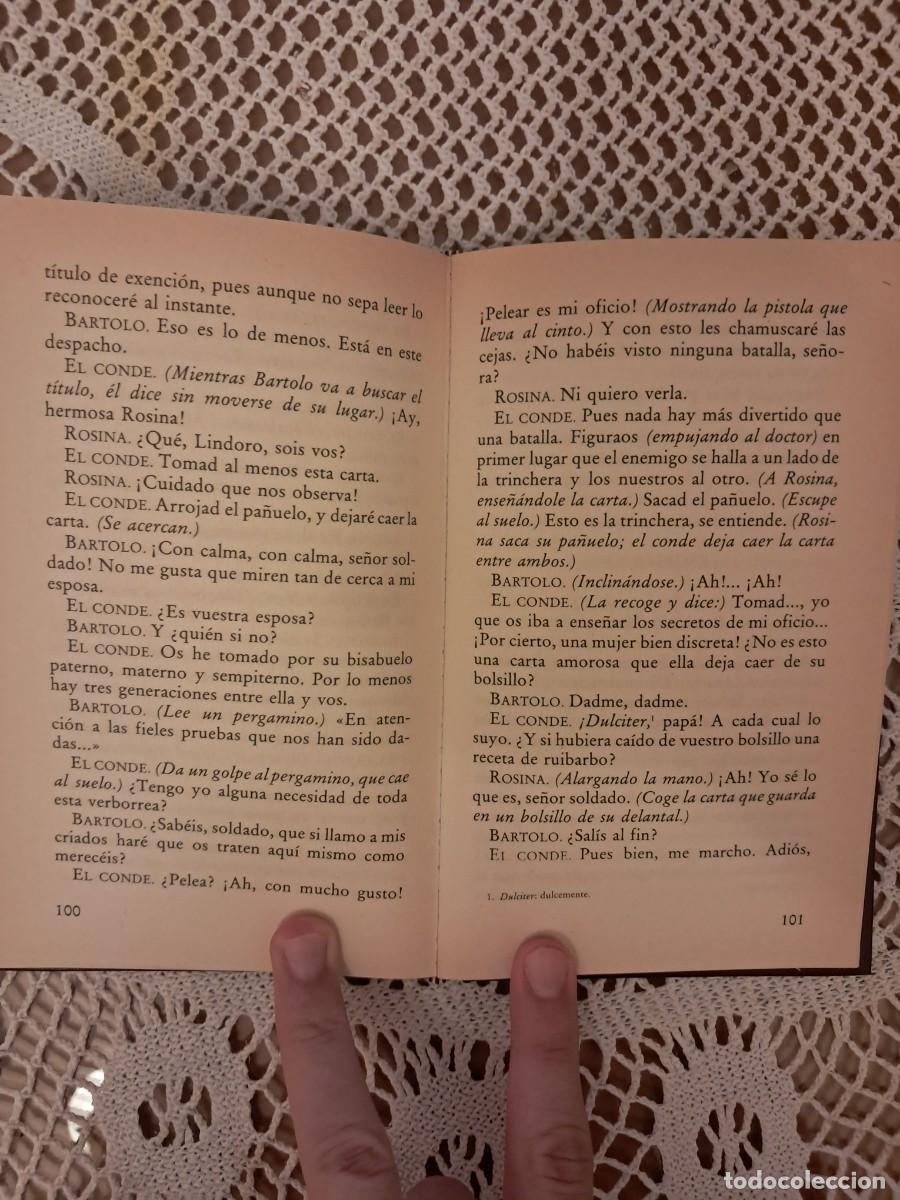 Libros de segunda mano: El barbero de Sevilla Beaumarchais - Foto 5