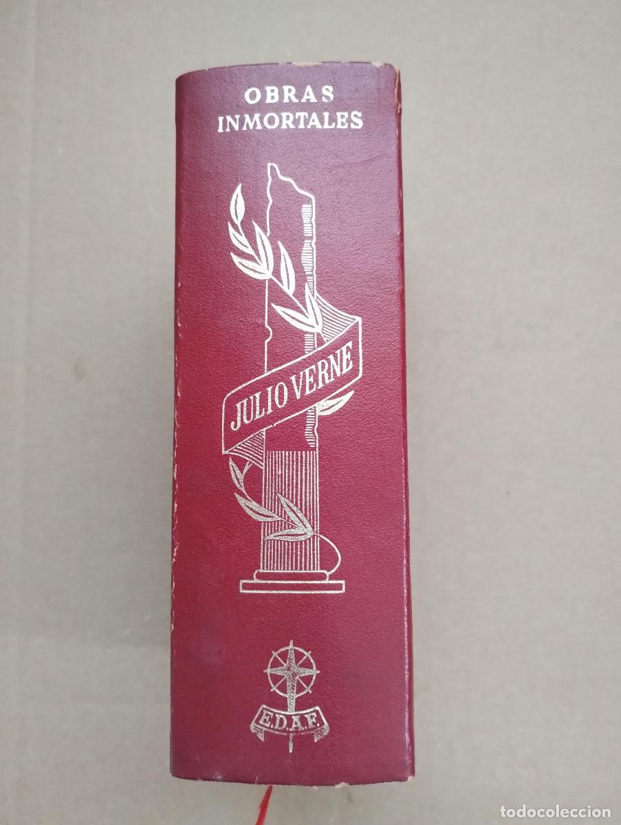 Libros de segunda mano: JULIO VERNE. OBRAS INMORTALES. EDAF. - Foto 2
