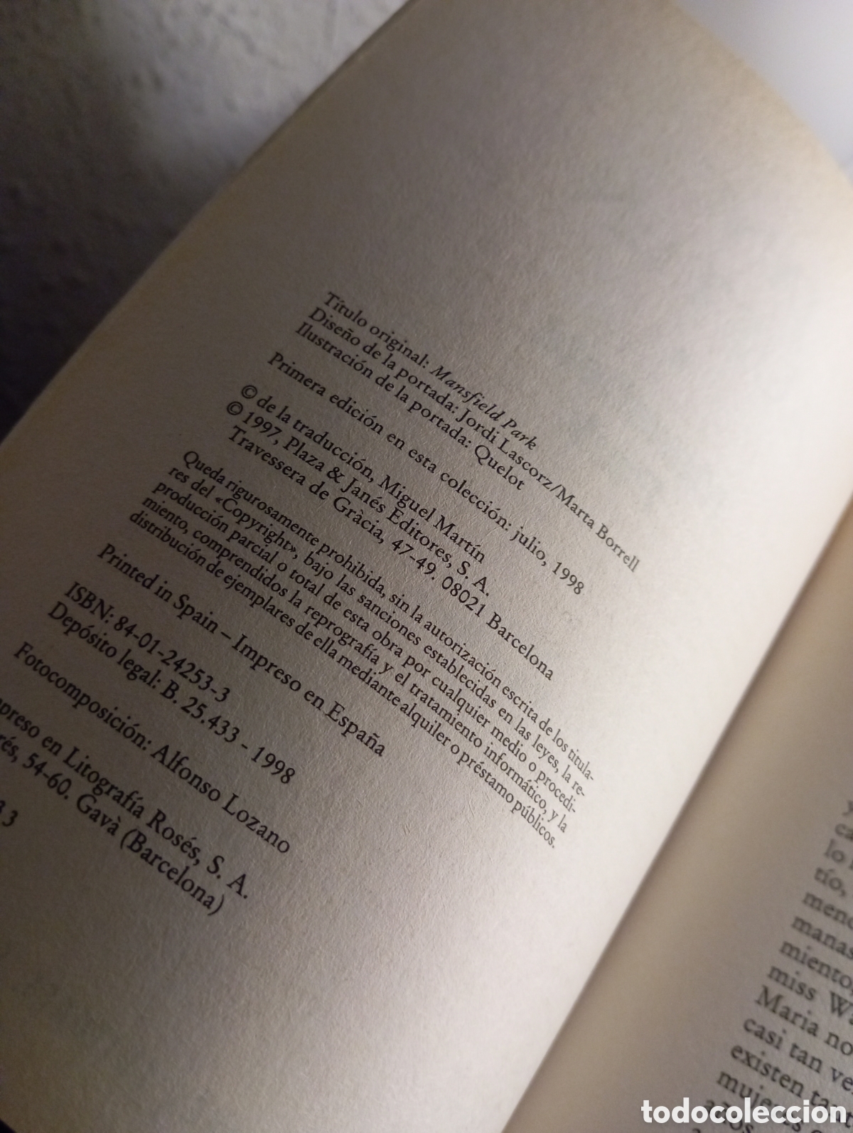 Libros de segunda mano: Mansfield Park. Jane Austen - Foto 3