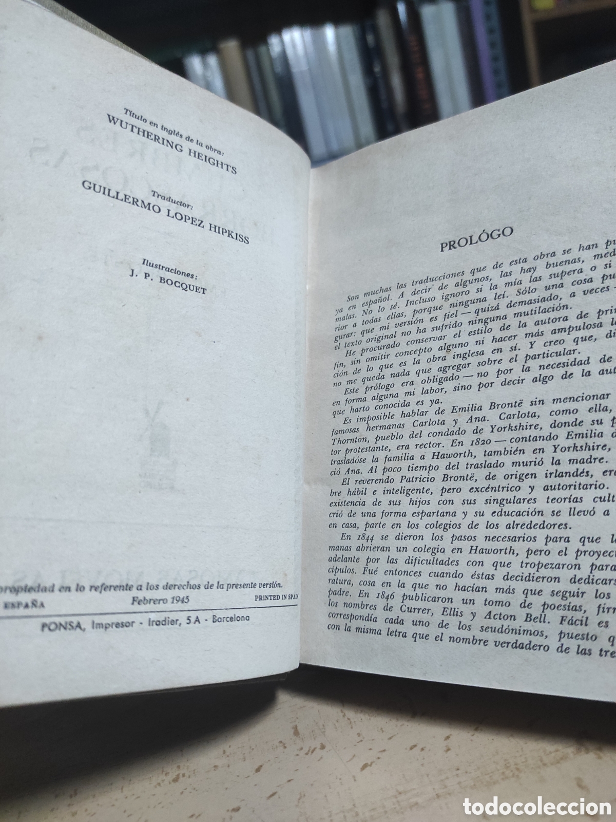 Libros de segunda mano: Emily Bront&euml;, Cumbres borrascosas - Foto 4