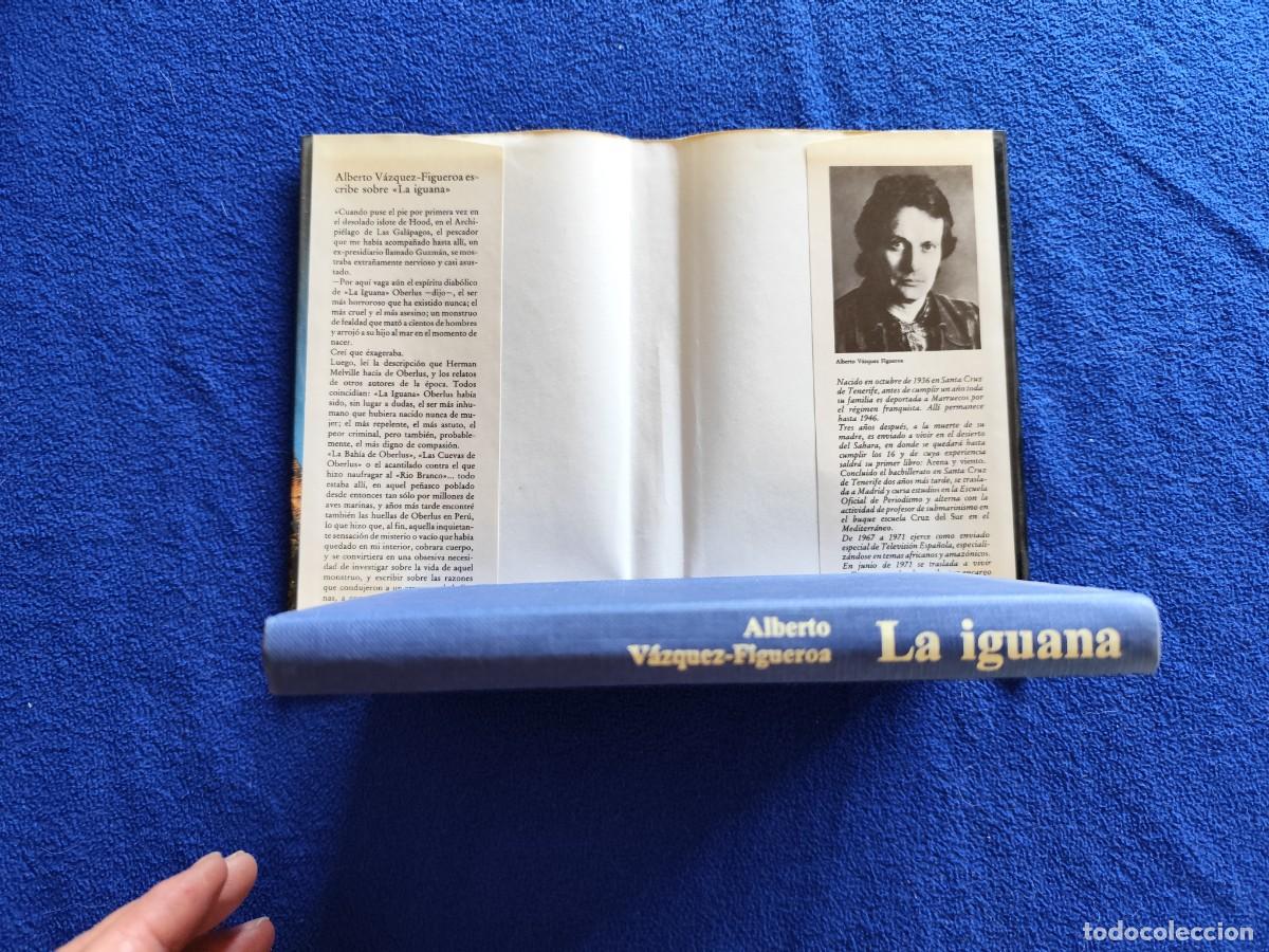 Libros de segunda mano: La Iguana Alberto Vazquez Figueroa C&iacute;rculo de Lectores 1982 - Foto 4
