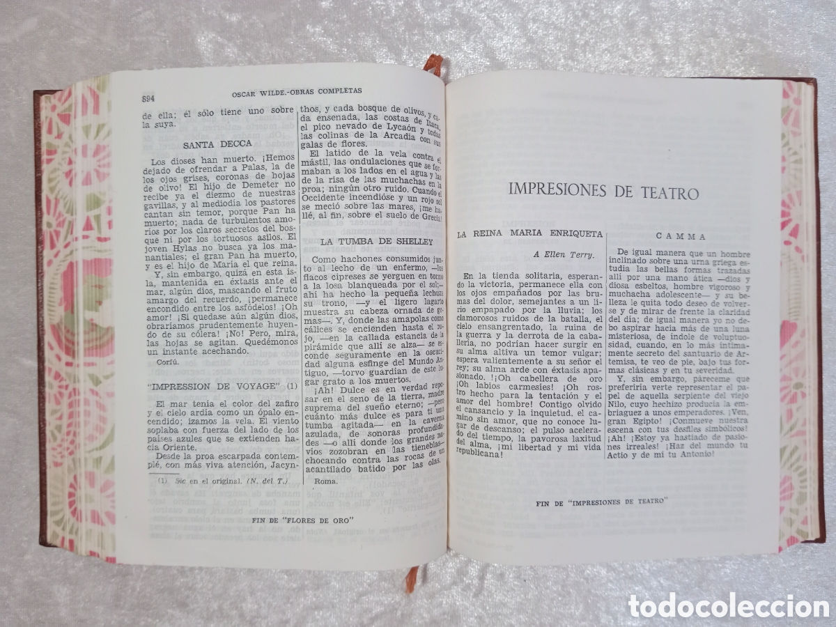 Libros de segunda mano: &Oacute;SCAR WILDE, OBRAS COMPLETAS, AGUILAR, 1945, 2&ordf; EDICI&Oacute;N - Foto 11