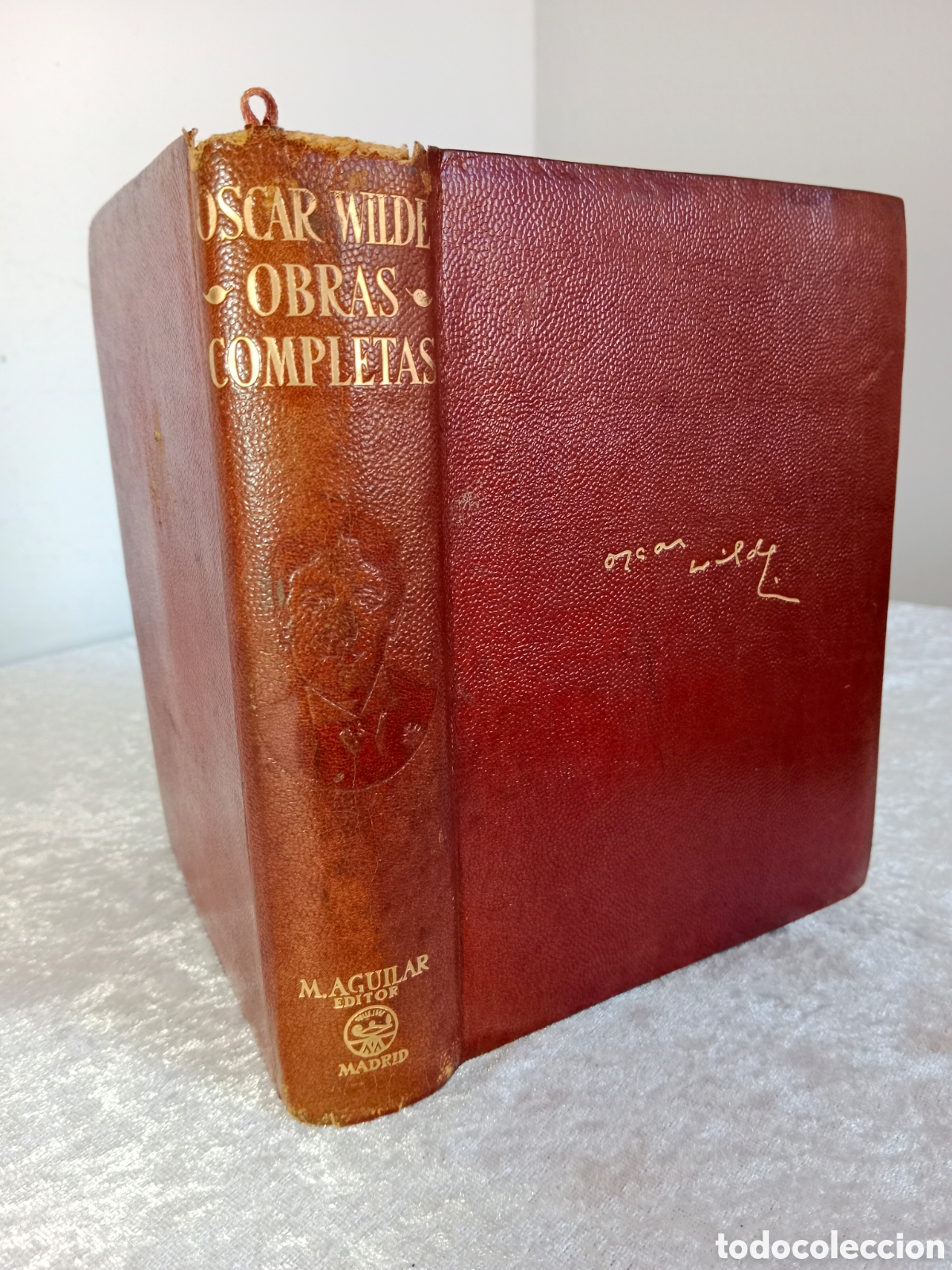 Libros de segunda mano: &Oacute;SCAR WILDE, OBRAS COMPLETAS, AGUILAR, 1945, 2&ordf; EDICI&Oacute;N - Foto 1