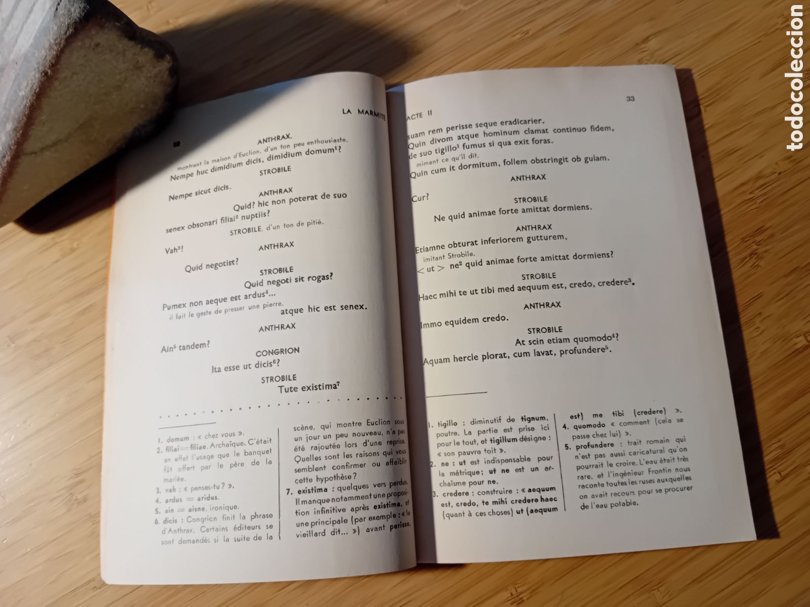 Libros de segunda mano: la marmite de plaute, presente par Jacques Nathan (Hachette 1970) - Foto 2