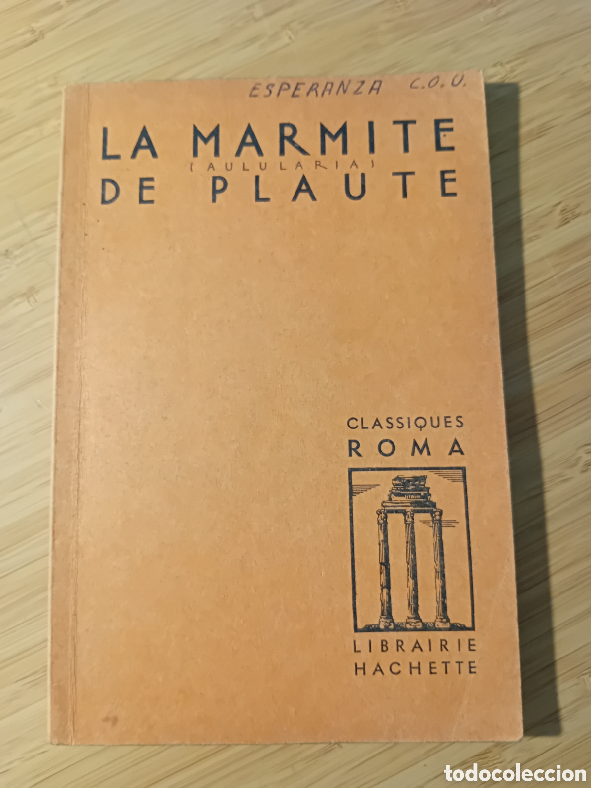 Libros de segunda mano: la marmite de plaute, presente par Jacques Nathan (Hachette 1970) - Foto 1