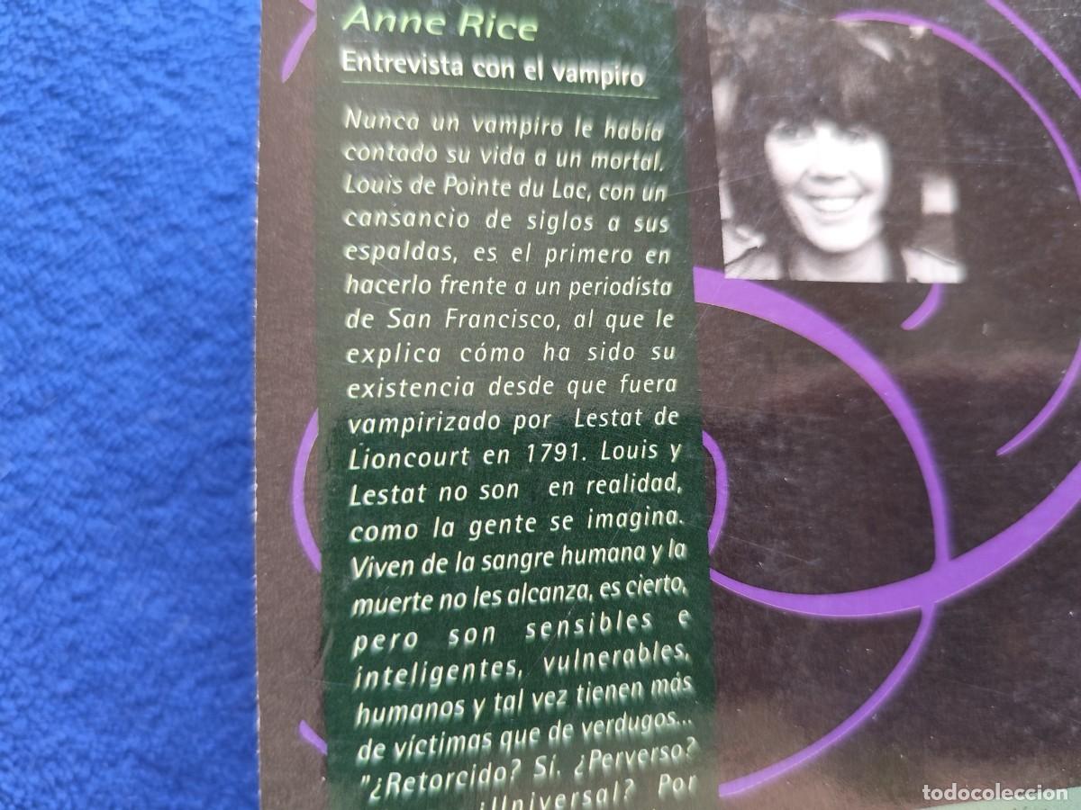 Libros de segunda mano: Entrevista con el Vampiro Anne Rice Ediciones B,S.A. - Foto 4