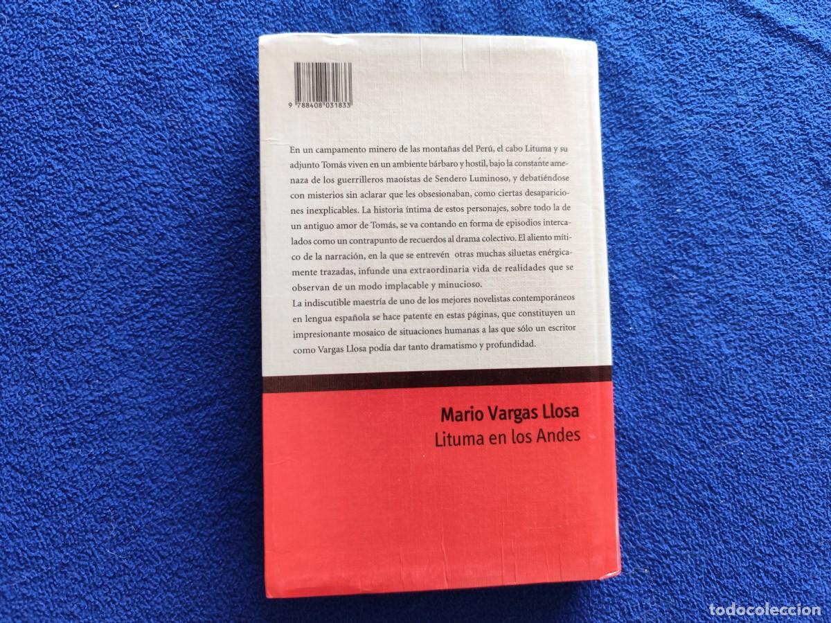 Libros de segunda mano: Lituma en los Andes Mario Vargas Llosa Ed. Planeta 1999 - Foto 3
