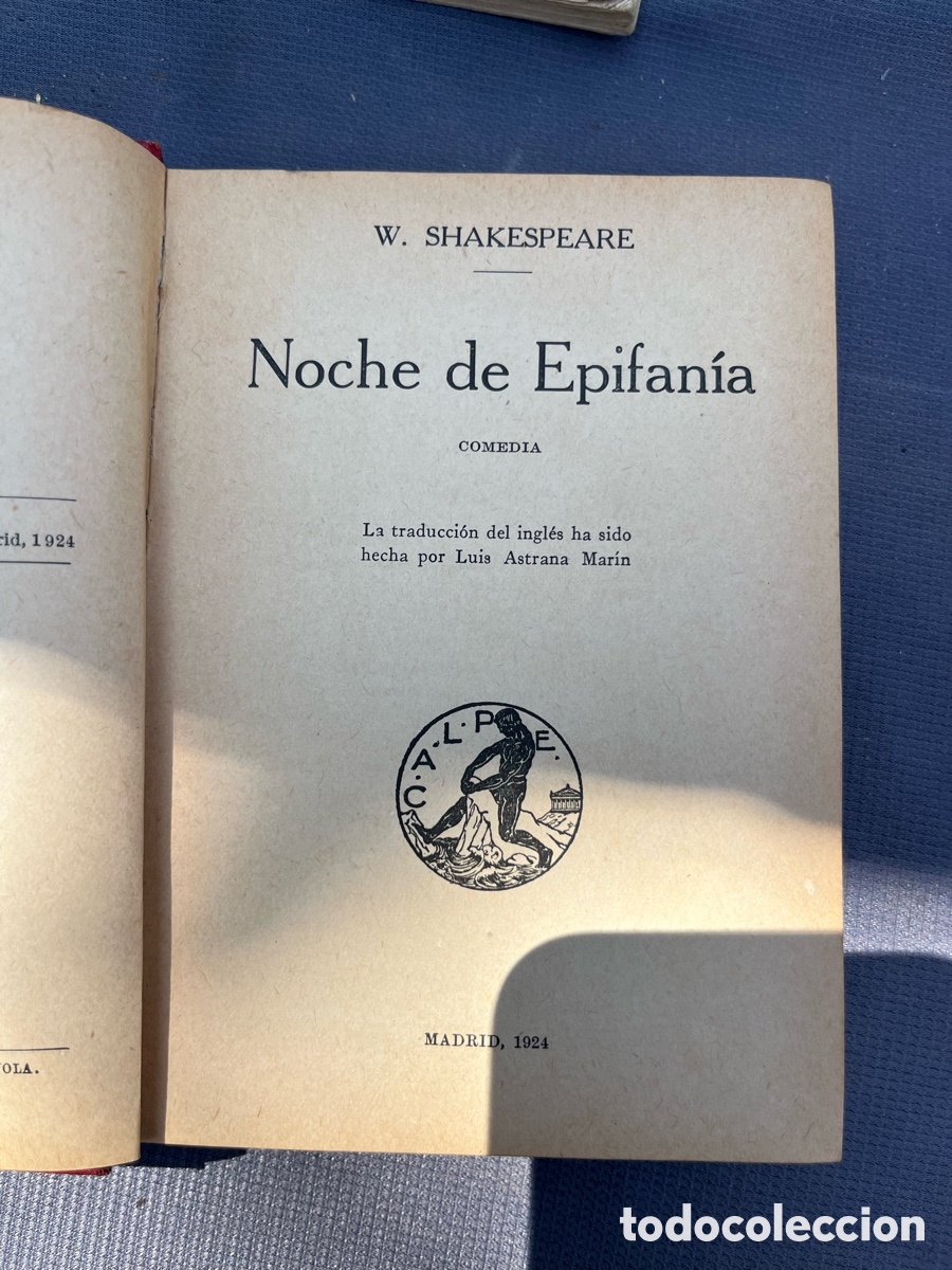 Libros de segunda mano: Noche de Epifan&iacute;a &ndash; William Shakespeare (Madrid, 1924) - Foto 2
