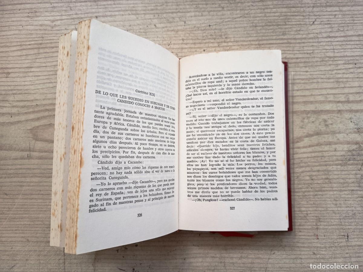Libros de segunda mano: Cuentos Escogidos - Voltaire - 1971 - Editorial Bruguera - Foto 4