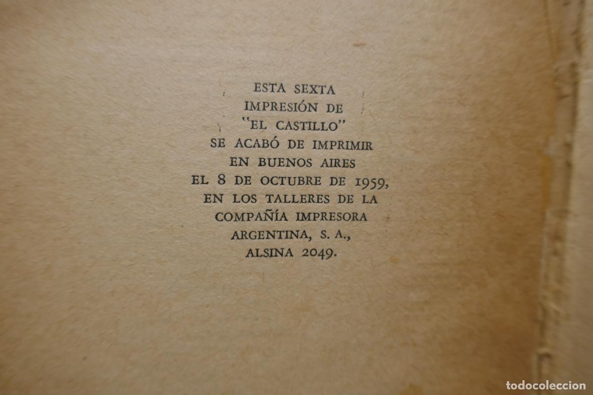 Libros de segunda mano: KAFKA, Franz - EL CASTILLO - Emec&eacute; - BUENOS AIRES - Foto 10
