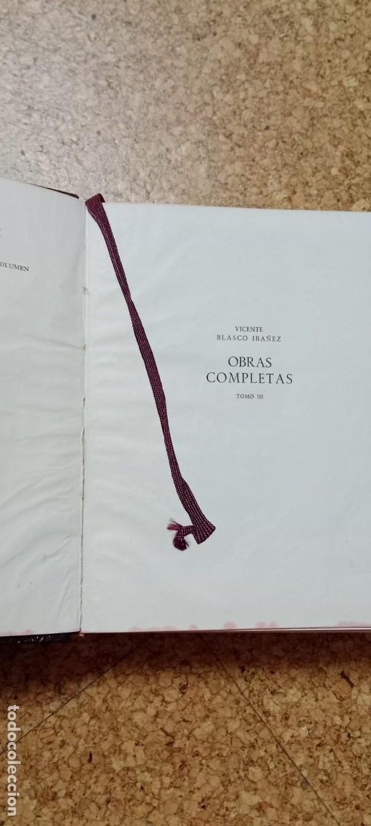 Libros de segunda mano: Obras completas Vicente Blasco Ib&aacute;&ntilde;ez - Foto 6